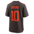harde C.Browns #10 Quinshon Judkins Player Brown Game Stitched Jerseys