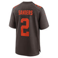 harde C.Browns #2 Shedeur Sanders Brown Alternate Game Stitched Jerseys