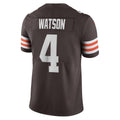 harde C.Browns #4 Deshaun Watson Brown Vapor Limited Stitched Jerseys