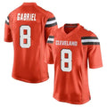 harde C.Browns #8 Dillon Gabriel Player Orange Game Stitched Jerseys