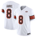 harde C.Browns #8 Dillon Gabriel Player White Limited Vapor F.U.S.E. Alternate Game Stitched Jerseys