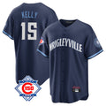 harde C.Cubs #15 Carson Kelly Player Navy 150th Anniversary City Connect Home Game Stitched Jerseys