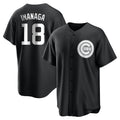 harde C.Cubs #18 Shota Imanaga Player Black Game Stitched Jerseys