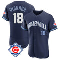 harde C.Cubs #18 Shota Imanaga Player Navy City Connect 150th Anniversary Limited Elite Home Stitched Jerseys