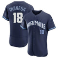 harde C.Cubs #18 Shota Imanaga Player Navy City Connect Limited Elite Home Stitched Jerseys