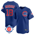 harde C.Cubs #18 Shota Imanaga Player Royal 150th Anniversary Limited Home Stitched Jerseys