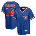 harde C.Cubs #18 Shota Imanaga Player Royal T-shirt Cooperstown Collection Limited Stitched Jerseys