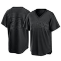 harde C.Cubs #23 Ryne Sandberg Player Black T-shirt Home Game Stitched Jerseys