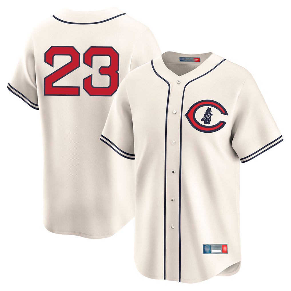 harde C.Cubs #23 Ryne Sandberg Player Cream Field of Dreams Limited Home Game Stitched Jerseys