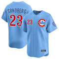harde C.Cubs #23 Ryne Sandberg Player Light Blue Limited Home Stitched Jerseys