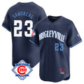 harde C.Cubs #23 Ryne Sandberg Player Navy City Connect 150th Anniversary Limited Home Stitched Jerseys