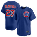 harde C.Cubs #23 Ryne Sandberg Player Royal Limited Home Stitched Jerseys
