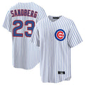 harde C.Cubs #23 Ryne Sandberg Player White Game Home Stitched Jerseys