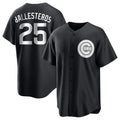 harde C.Cubs #25 Mois¡§|s Ballesteros Player Black Game Stitched Jerseys