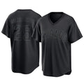 harde C.Cubs #25 Mois¡§|s Ballesteros Player Black T-shirt Home Game Stitched Jerseys