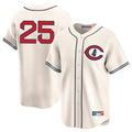 harde C.Cubs #25 Mois¡§|s Ballesteros Player Cream Field of Dreams Limited Home Game Stitched Jerseys