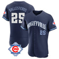 harde C.Cubs #25 Mois¡§|s Ballesteros Player Navy City Connect 150th Anniversary Limited Elite Home Stitched Jerseys