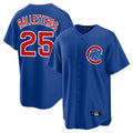 harde C.Cubs #25 Mois¡§|s Ballesteros Player Royal Home Game Stitched Jerseys