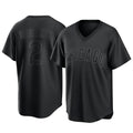harde C.Cubs #2 Nico Hoerner Player Black T-shirt Home Game Stitched Jerseys