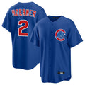 harde C.Cubs #2 Nico Hoerner Player Royal Home Game Stitched Jerseys