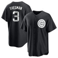 harde C.Cubs #3 Alex Bregman Black Game Stitched Jerseys