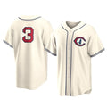 harde C.Cubs #3 Alex Bregman Cream Field of Dreams Home Game Stitched Jerseys