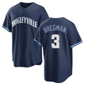 harde C.Cubs #3 Alex Bregman Navy City Connect Home Game Stitched Jerseys