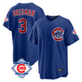 harde C.Cubs #3 Alex Bregman Royal 150th Anniversary Home Game Stitched Jerseys