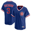harde C.Cubs #3 Alex Bregman Royal T-shirt Cooperstown Collection Limited Stitched Jerseys
