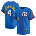 harde C.Cubs #4 Pete Crow-Armstrong Player Blue National League All-Star Edition Limited Stitched Jerseys