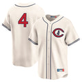 harde C.Cubs #4 Pete Crow-Armstrong Player Cream Field of Dreams Limited Home Game Stitched Jerseys