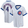 harde C.Cubs #4 Pete Crow-Armstrong Player White T-shirt Cooperstown Collection Limited Stitched Jerseys