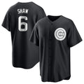 harde C.Cubs #6 Matt Shaw Player Black Game Stitched Jerseys