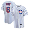 harde C.Cubs #6 Matt Shaw Player White Game Home Stitched Jerseys