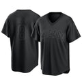 harde C.Cubs #8 Ian Happ Player Black T-shirt Home Game Stitched Jerseys