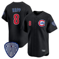 harde C.Cubs #8 Ian Happ Player Black Vapor Premier Limited Home Stitched Jerseys