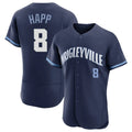 harde C.Cubs #8 Ian Happ Player Navy City Connect Limited Elite Home Stitched Jerseys