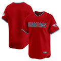 harde C.Guardians Red Limited Home Blank Player Stitched Jerseys