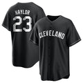 harde C.Guardians #23 Bo Naylor Player Black Home Game Stitched Jerseys
