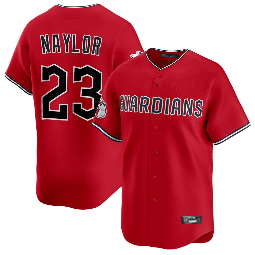 harde C.Guardians #23 Bo Naylor Player Red Limited Home Stitched Jerseys