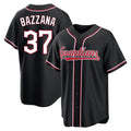 harde C.Guardians #37 Travis Bazzana Player Black Fashion Out Home Game Stitched Jerseys