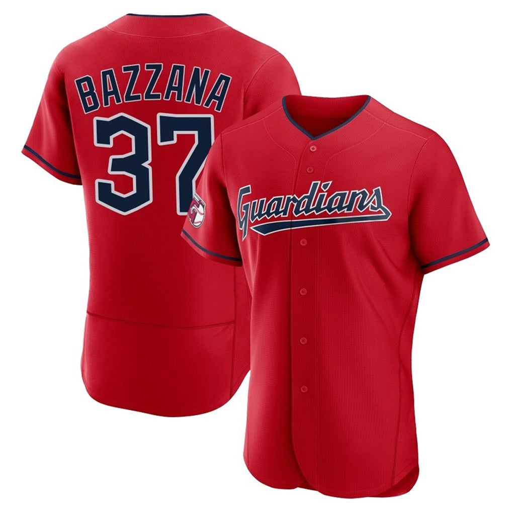harde C.Guardians #37 Travis Bazzana Player Red Limited Elite Home Stitched Jerseys