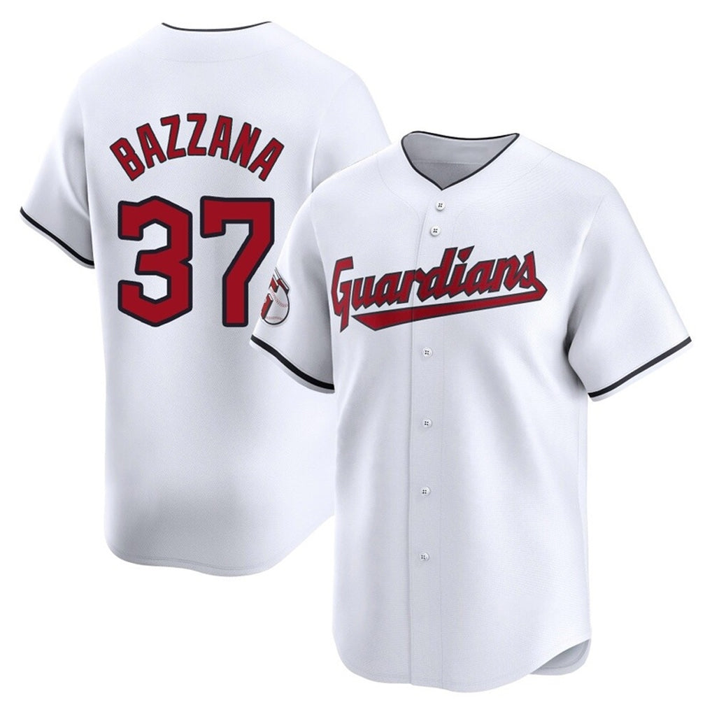 harde C.Guardians #37 Travis Bazzana Player White Limited Home Stitched Jerseys