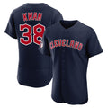 harde C.Guardians #38 Steven Kwan Player Navy Limited Elite Home Stitched Jerseys