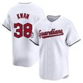 harde C.Guardians #38 Steven Kwan Player White Limited Home Stitched Jerseys