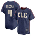 harde C.Guardians #4 Brayan Rocchio Player Navy City Connect Limited Home Stitched Jerseys