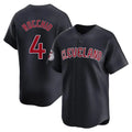 harde C.Guardians #4 Brayan Rocchio Player Navy Limited Home Game Stitched Jerseys
