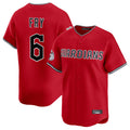 harde C.Guardians #6 David Fry Player Red Limited Home Stitched Jerseys