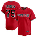 harde C.Guardians #75 Connor Brogdon Player Red Limited Home Stitched Jerseys