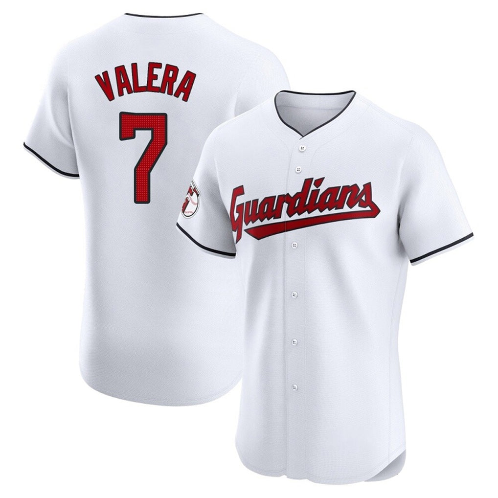 harde C.Guardians #7 George Valera Player White Limited Elite Home Stitched Jerseys